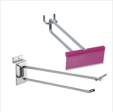 Chrome Single Long Peg Hooks (4.5mm Thickness) for Retail Display