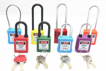 Stainless steel shackle Master Key Lockout Padlock