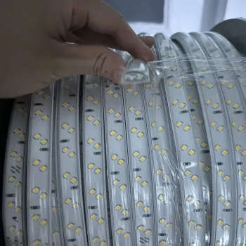 High Voltage IP67 AC 220V SMD2835 120LEDs Flexible Strip Light 1m