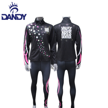 Rhinestones Cheer Jackets For Youth