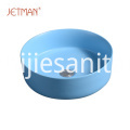Art round lavatory art blue basin ceramic Art round lavatory art blue basin ceramic
