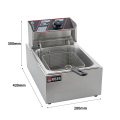 6L Umum Single Electric Deep Fryer