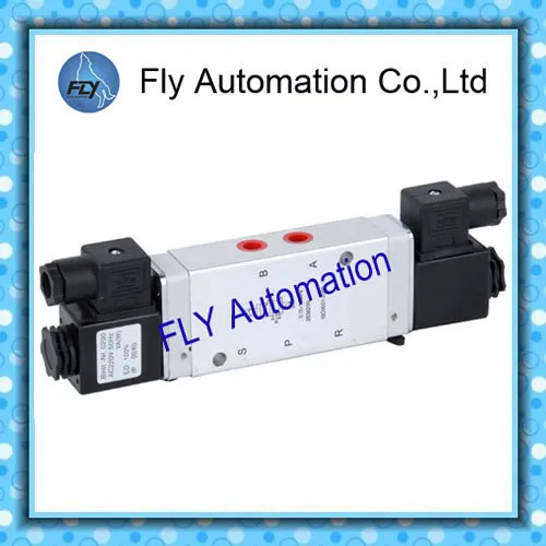 Double Actuated Herion 1/4" Dn6 Herion 5/2 Way Solenoid Valve 