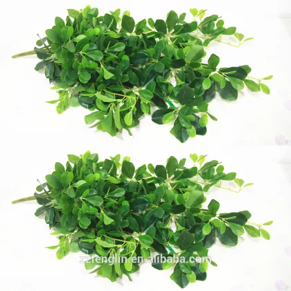 nearly natural wall hanging ornament artificial ivy leave wholesale fake latex ivy for wall decoration