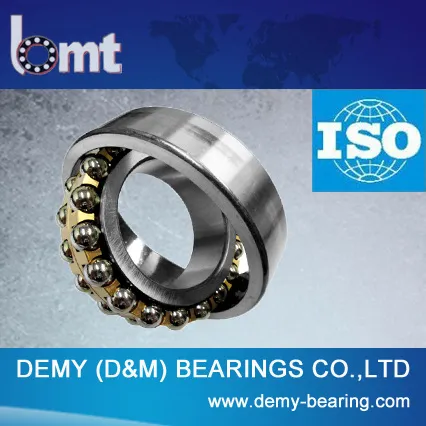 Double Row Brass Cage Self Aligning Ball Bearing 