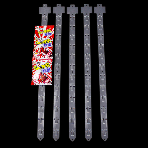 Supermarkt plank rand opknoping display clip strip