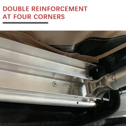 Waterproof Canvas Camping Car Awning Rooftop Tent