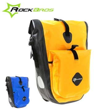2015 ROCKBROS Rainproof Cycling Bicycle Rear Seat Bag Saddle Bag Or Ridng Bike Traveling Bag Sets