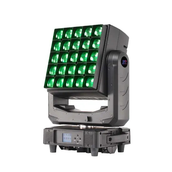 25x40W RGBW 4in1 LED Matrix Wash Zoom Beam Moving Head Stage Light