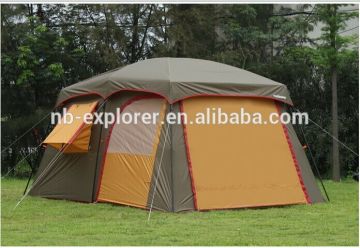 8-men triple layer high quality camping tent