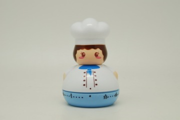 Promotional ABS Kitchen Timer - Female Chef