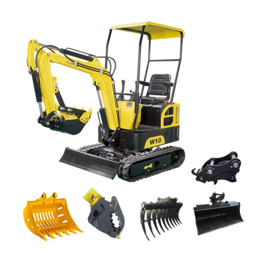 VIBROPAC Mini Excavator W10: Hot Sale 0.86T Micro Digger for Home and Farm