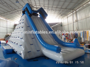 top quality inflatable iceberg with slide,new water park
