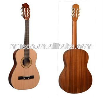 Musoo brand 34'' classical acoustic handcrafted guitar(MC130)