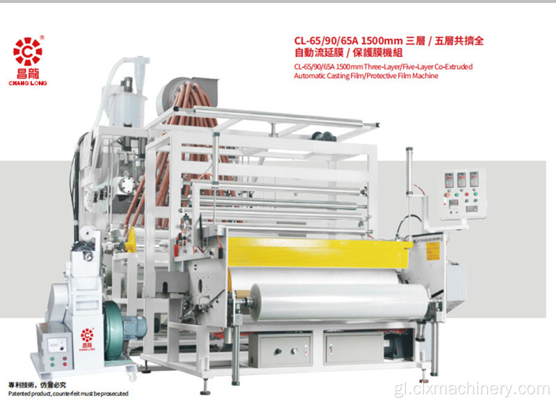 Máquina de elaboración de películas CPE