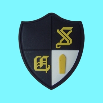High Quality PVC Rubber Label, Rubber Badge