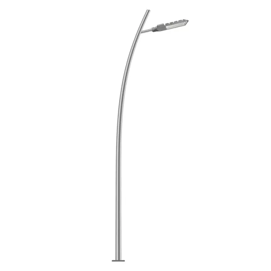 Customized PHOEBUS Hot Dip Galvanized Steel Street Light Poles (6m-12m) Q235 Q355 with Lights