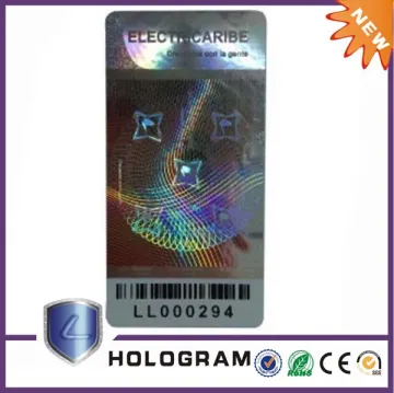 3D Custom Reflective Sticker Label Hologram Sticker