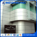 Panel compuesto de aluminio metálico único para edificios modernos
