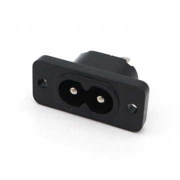 AC Inlet Male Plug 250V 16A Male Panel Outlet Duplex Power Socket