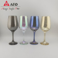 ATO rotes Glas Becher Champagnerglas Weinglas