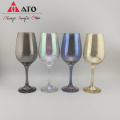 ATO Red Glass Goblet Champagne Glass Wine Glass