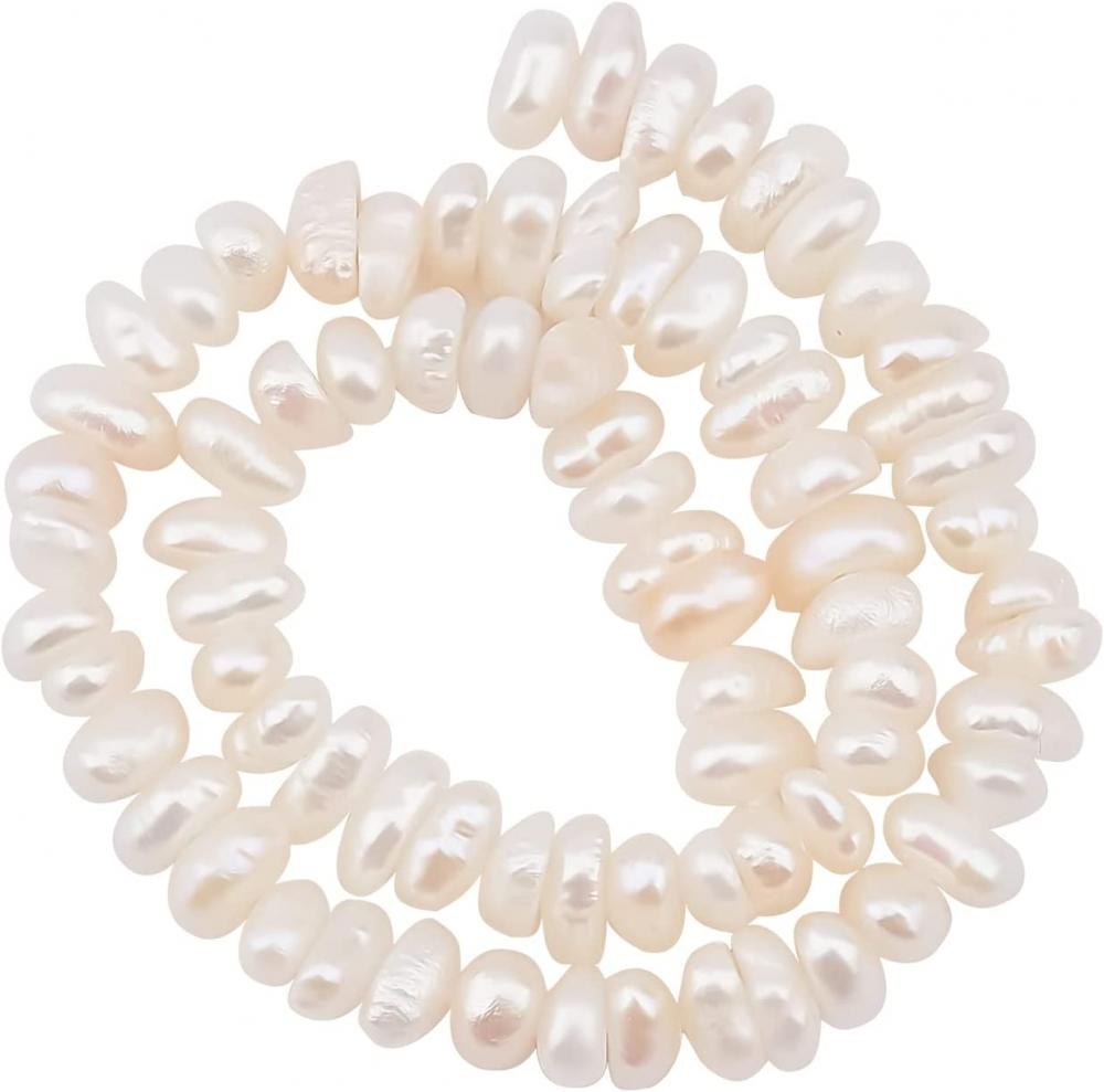 Natural Cultured Freshwater Pearl Beads for Jewelry Making