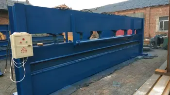 hydraulic heavy steel plate bending machine