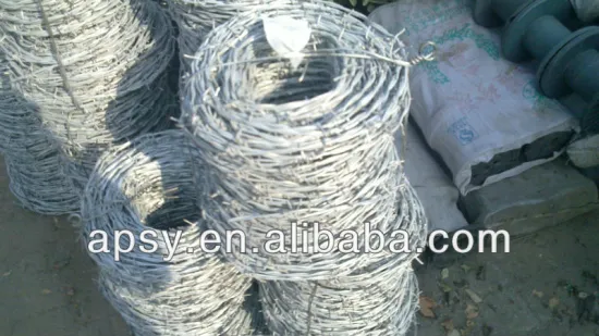 barbed wire galvanized/Anping manufacturer/best quality