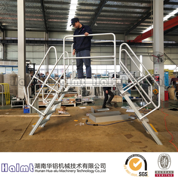 Aluminium Single Straight Bridge Ladders for Industry