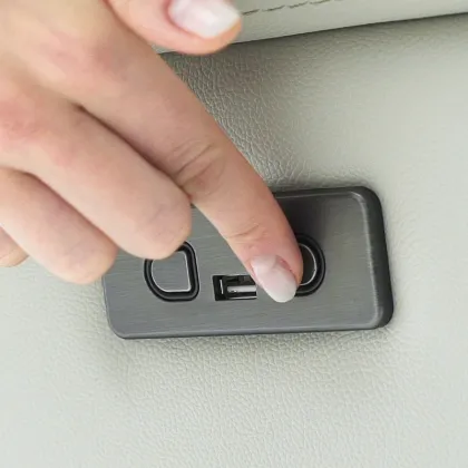 Manwah Cheers Luxury High Quality Home Living Room Electric Recliner Leather Functional Sofa Set