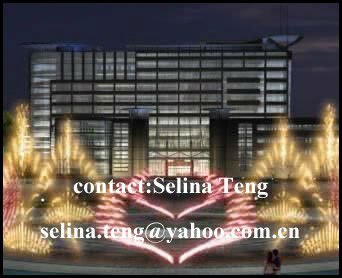 special shapes outdoor dancing fountain
