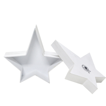 Custom Pentagram Shaped Wedding Candy Box Packaging Box
