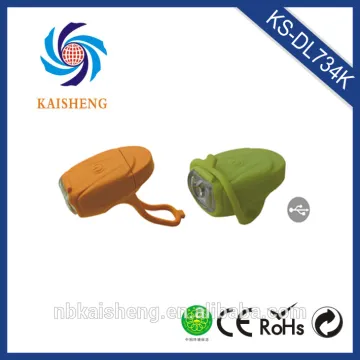 USB Rechargeable New design LED Bicycle spoke light silicone light