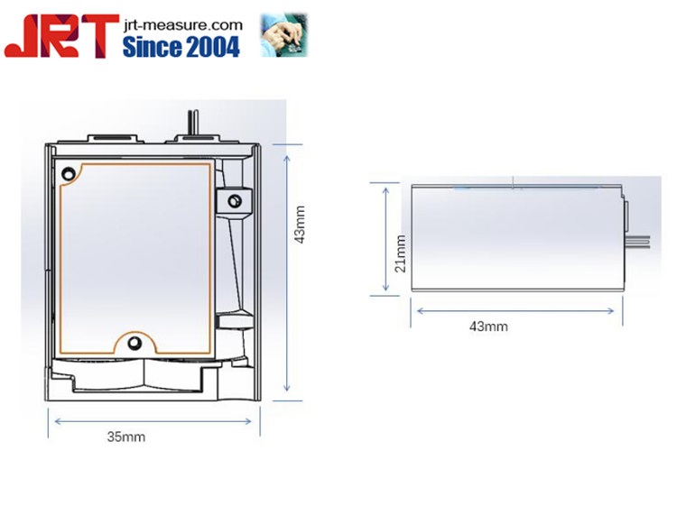 Laser Rangefinder Sensors Diagram