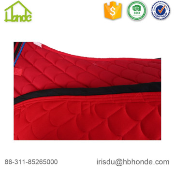 Breathable English Red Color Horse Saddle Pads