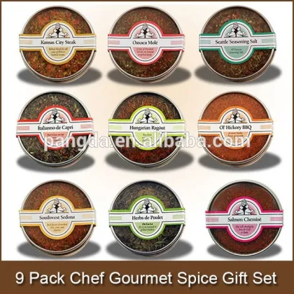 9 Pack Chef Gourmet Spice Gift Set