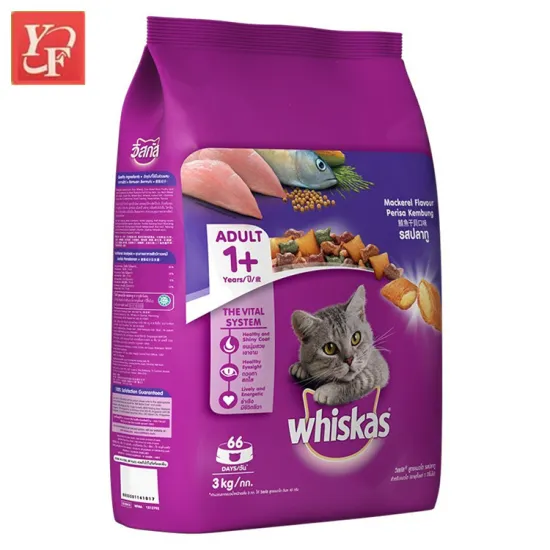 Flat bottom Pet Food Packaging bag
