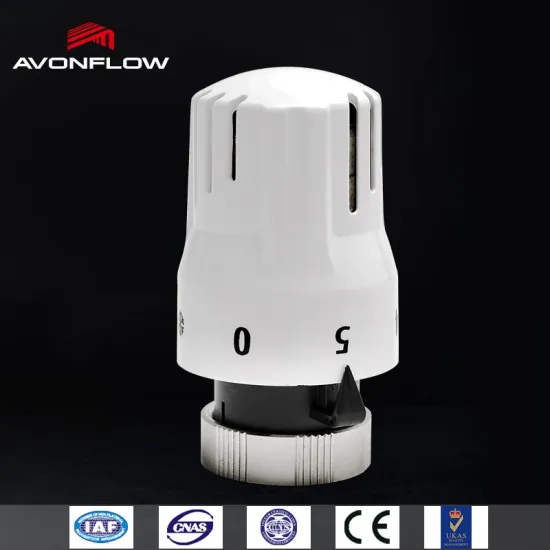 Avonflow White TRV Head Automatic Radiator Thermostatic Head