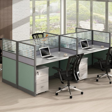 Modern Coworking Table and Workstation Cubicles for Office