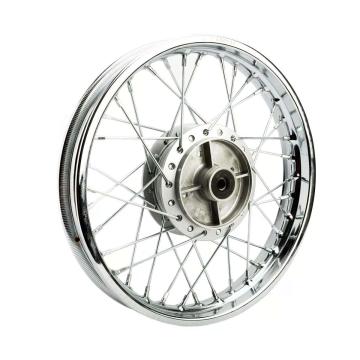 High Quality Drum Brake Spoke Front Wheel 18*1.40 Inch Motorcycle Rims For AX100