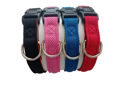 Custom brand label classic printed pattern dog collar