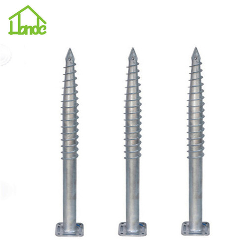 Eco-friendly hot galvanized ground pile