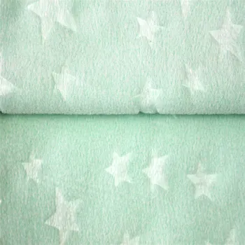 New Arrivel Embossed Jacquard Polar Fleece Baby Fabric