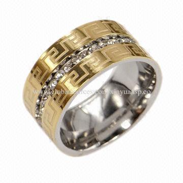 Ring, Stainless Steel, Kingly