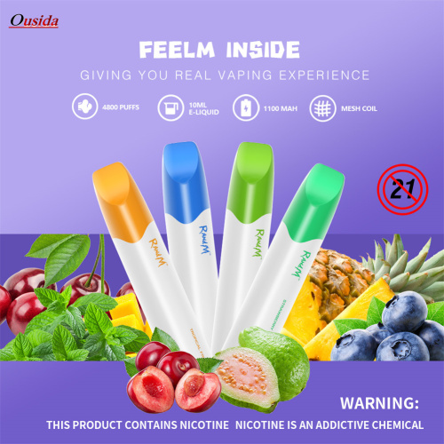 RandM Glory 4800 Strawberry Donut Disposable Vape
