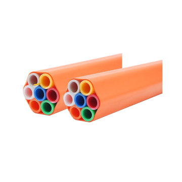 4ways microduct Pipe 7 ways 16/12mm underground HDPE microduct conduit Manufactory