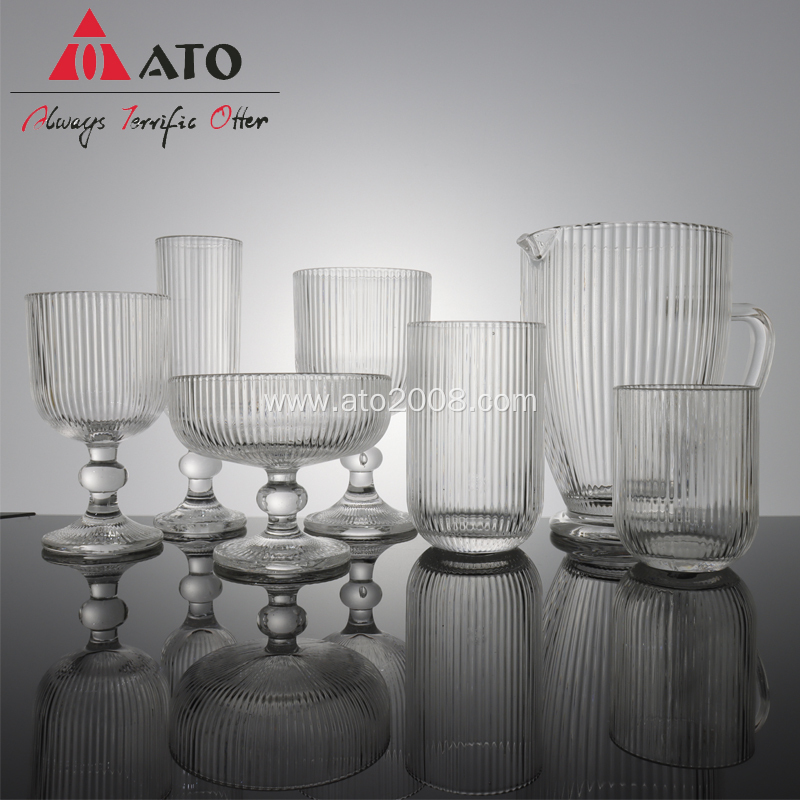 Luxury Champagne Wine Glass Set of Tabletop Glasses
