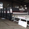 Chain feeding flexo printer slotter machine