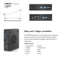 Komputer desktop pc mini tanpa peminat murah
